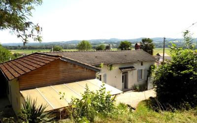 Maison de campagne, plain-pied, rénovée