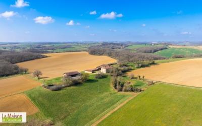 Propriété Gasconne isolée 78ha